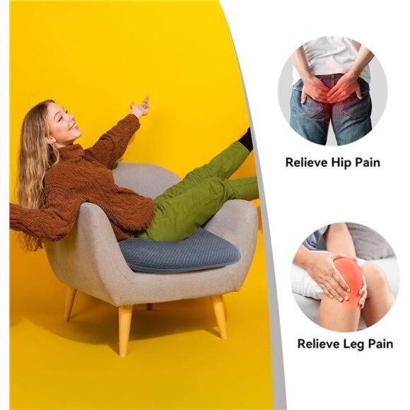 Memory Foam Chair Cushions Non Slip Kitchen Dining Seat Pads Comfortable Barstoo - Picture 5 of 7